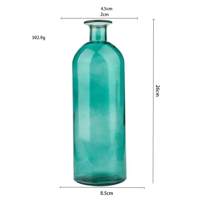 Nordic Glass Flower Vase Decor - EMBER-HOME