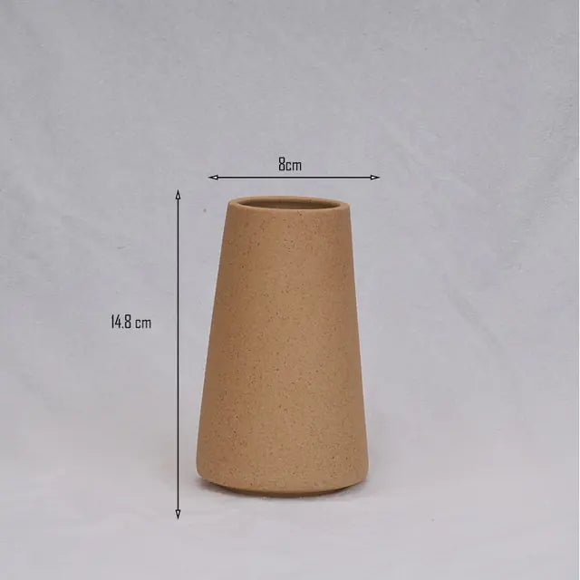 Simple Ceramic Vase - EMBER-HOME