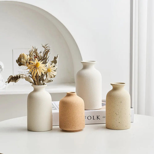 Simple Ceramic Vase - EMBER-HOME